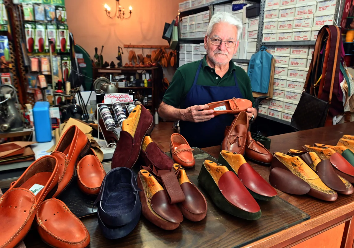 Manuel Vera el artesano de los mocasines en Marbella Diario Sur